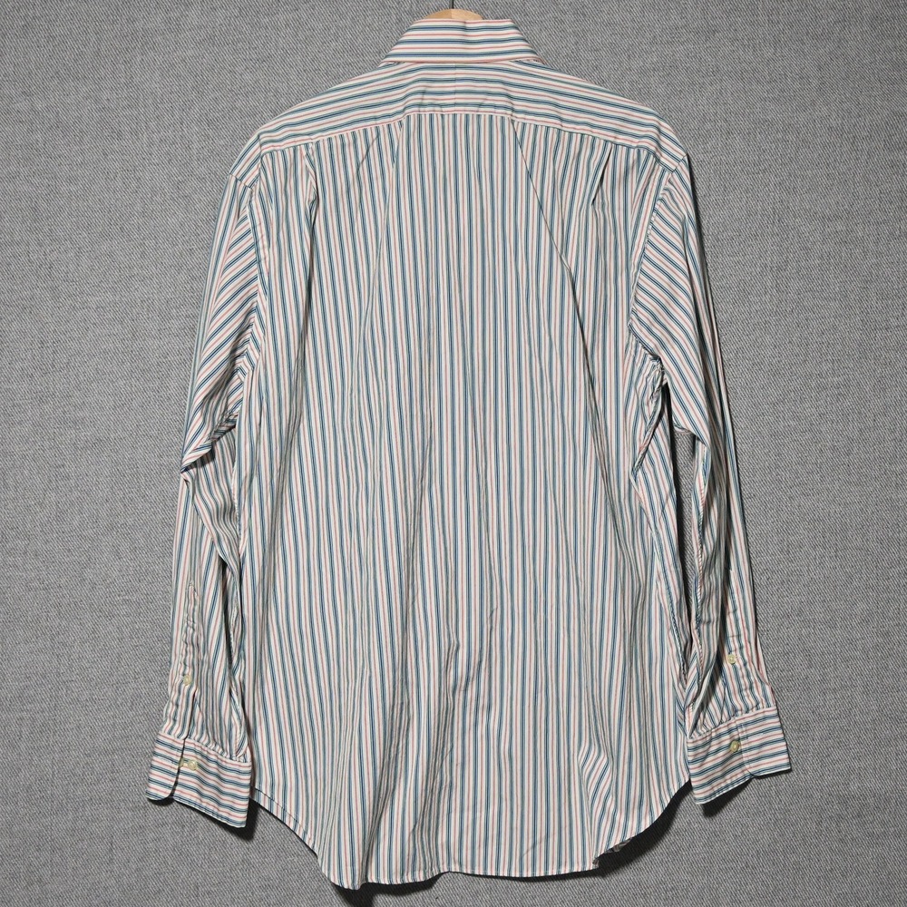 Polo Ralph Lauren Button Down Shirt Mens Regent Classic Fit 16.5 34/35 Multi - Picture 2 of 7
